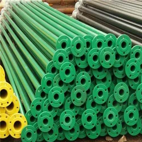 兰州涂塑钢管施工案例